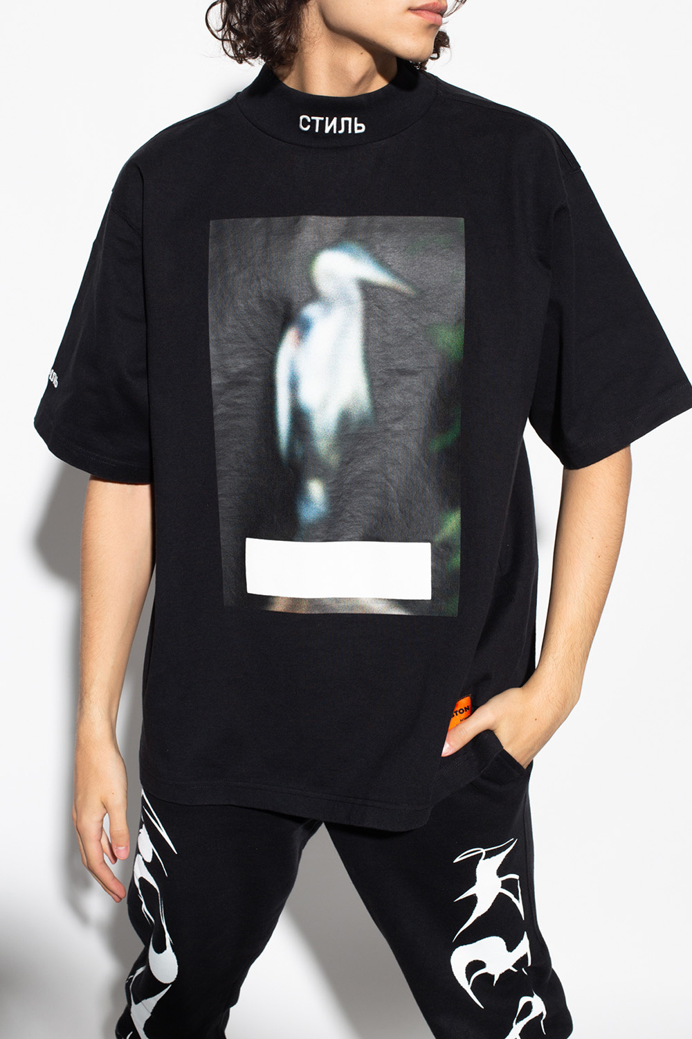 Heron Preston Oversize T-shirt | Men's Clothing | Vitkac